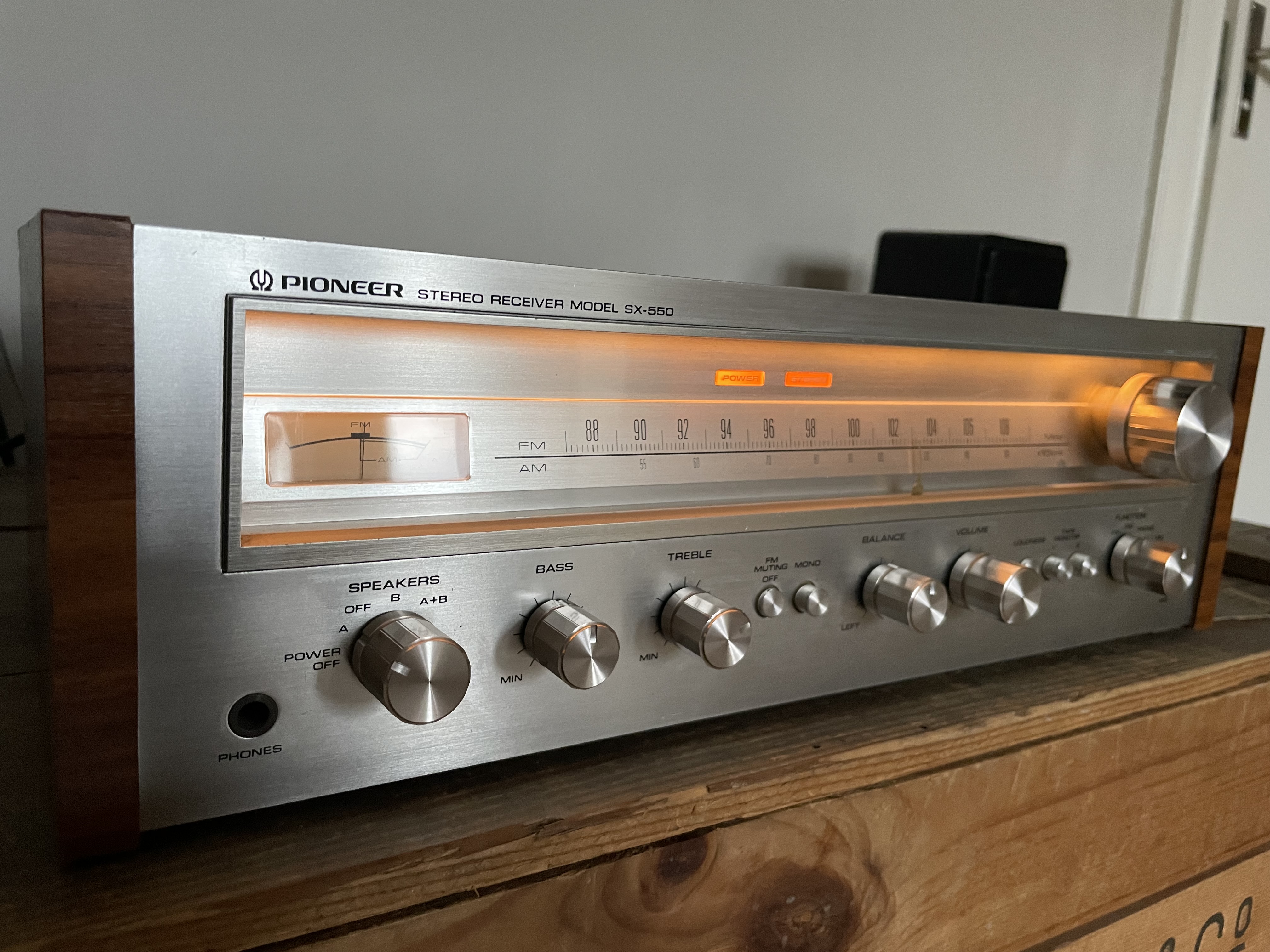 Pioneer SX-550 Receiver